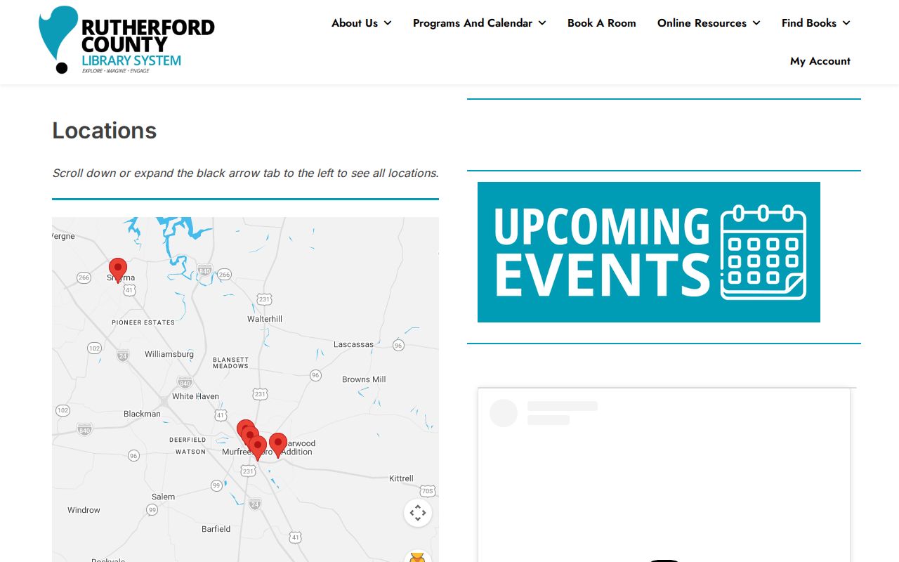 Rutherford County city directory research at the Rutherford County Library System